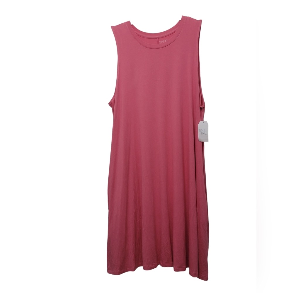 ``D25672 NWT Time and Tru Sleeveless Dress